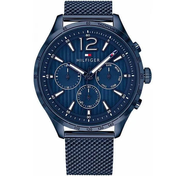 Tommy Hilfiger 1791471 Gavin férfi karóra, quartz, kék, 44 mm