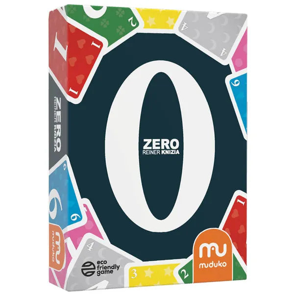 Zero taktikai kártyajáték, 56 lap, 8+ éveseknek, kompakt doboz