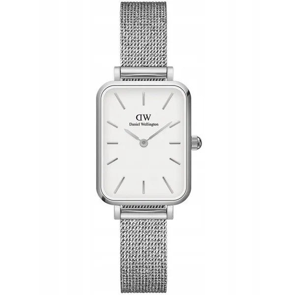 Daniel Wellington Quadro női karóra ezüst, rozsdamentes acél, 20 mm