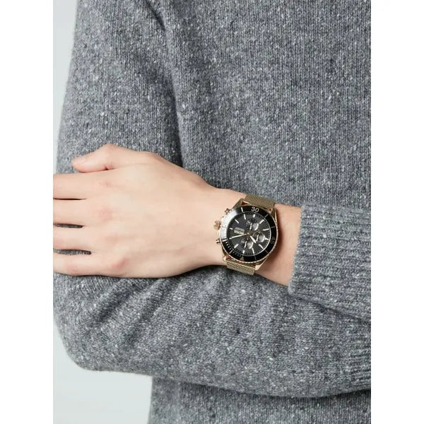 Hugo Boss Ocean Edition 1513703 férfi quartz kronográf karóra, arany