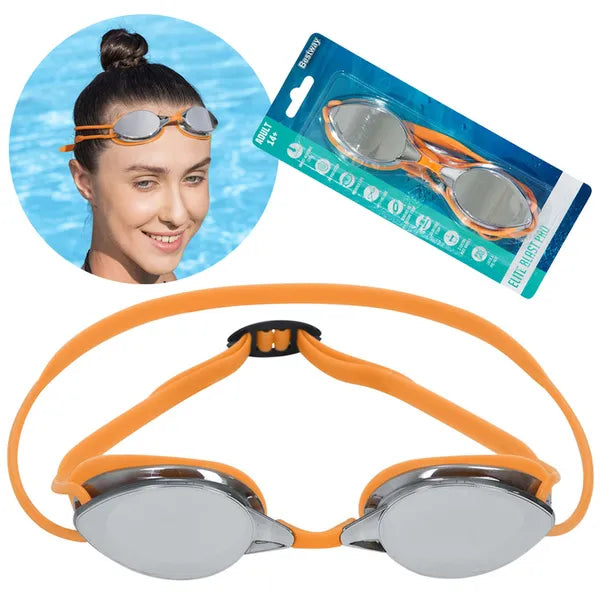Bestway Elite Blast Pro tükröződő úszószemüveg, 14+, UV-védelem, páramentes