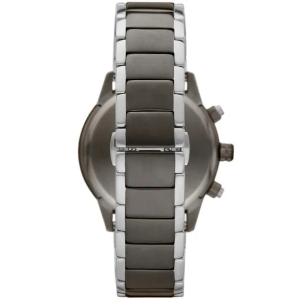 Emporio Armani AR11391 Mario férfi rozsdamentes acél kronográf karóra 43 mm