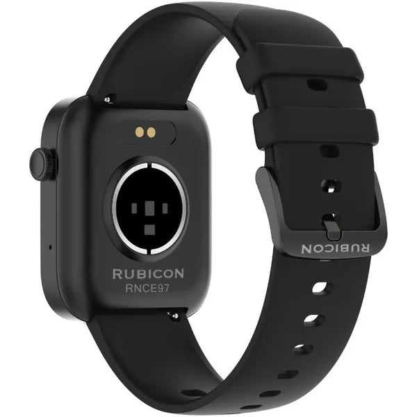 Női okosóra 1.8" IPS kijelzővel, BT hívás, vérnyomásmérő, fekete
