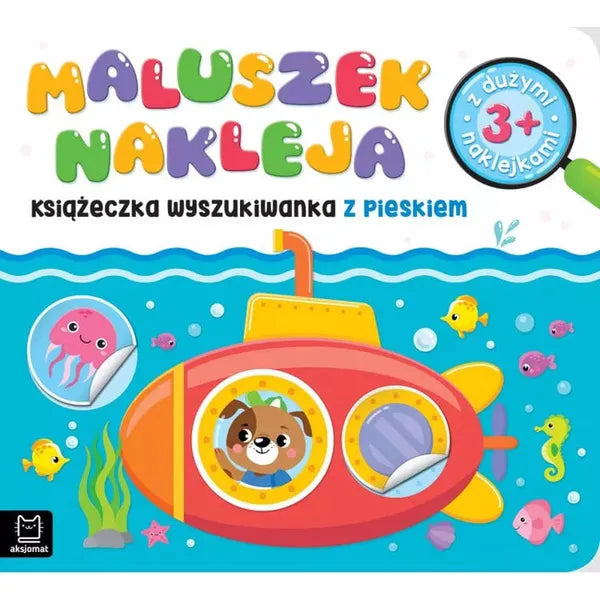 A kicsi ragaszt – Kutyás matricás keresőkönyv, 3+ év, KS0746