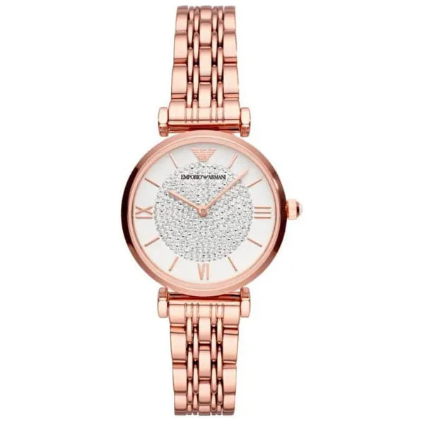 Emporio Armani AR11244 Gianni T-Bar női karóra, rozéarany 36 mm