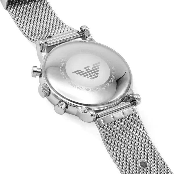 Emporio Armani Luigi AR80038 férfi kronográf karóra, acél, 43 mm