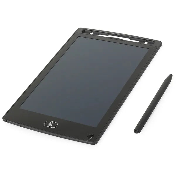 LCD rajzoló-író tábla 8,5″ érintőtollal, fekete