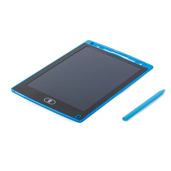 8,5" LCD rajztábla stylussal gyerekeknek, kék, képernyőzár