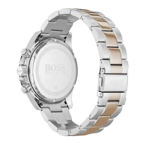 Hugo Boss Hero férfi kronográf karóra, rozéarany-ezüst, 43 mm (1513757)