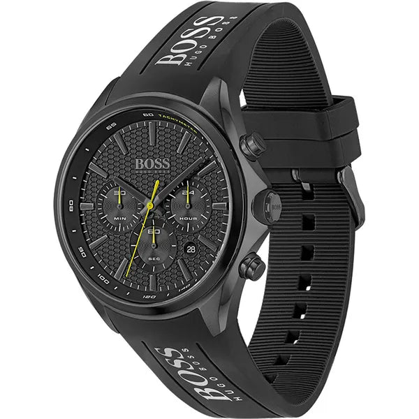 Hugo Boss 1513859 Distinct férfi kronográf karóra, fekete, 47 mm
