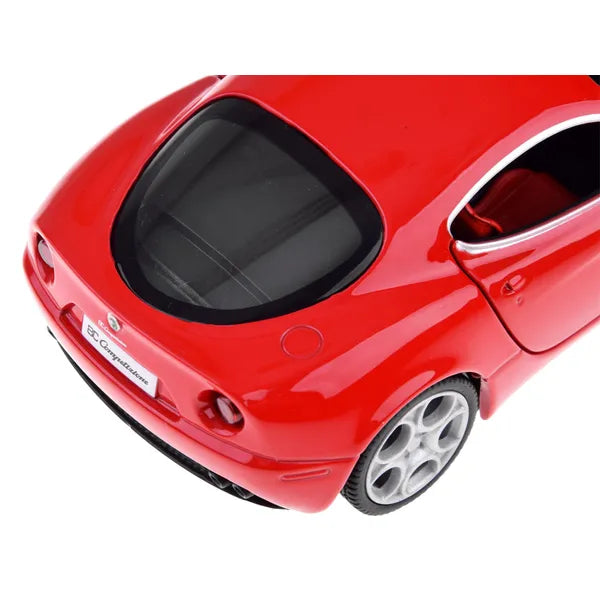 Alfa Romeo 8C Competizione fém autómodell 1:32, fény-hang, nyitható ajtó