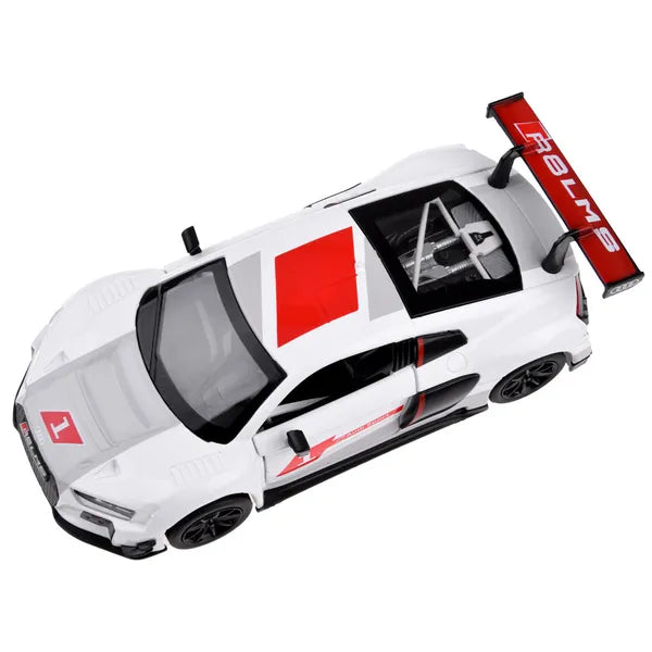 Audi R8 LMS 1:32 fém sportautó modell fény- és hanghatással