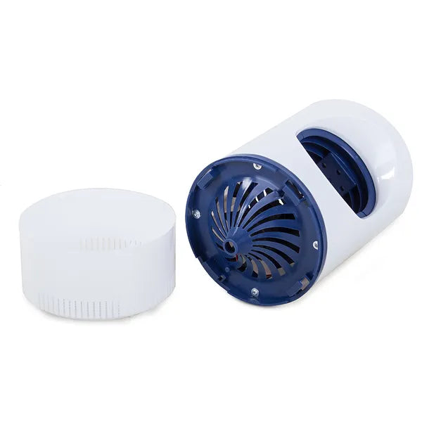 USB UV szúnyog- és rovarcsapda lámpa, 5 W, 365 nm, 21 cm, fehér/kék