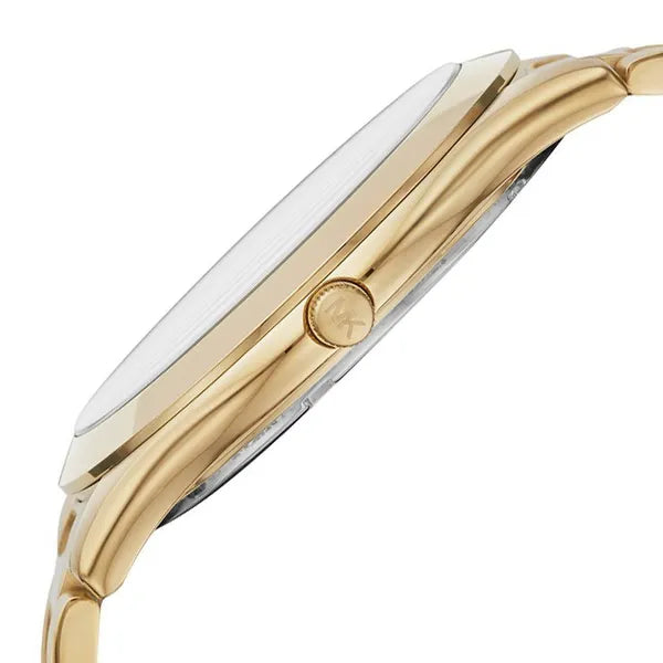 Michael Kors Runway női karóra, arany nemesacél, 44 mm, WR50