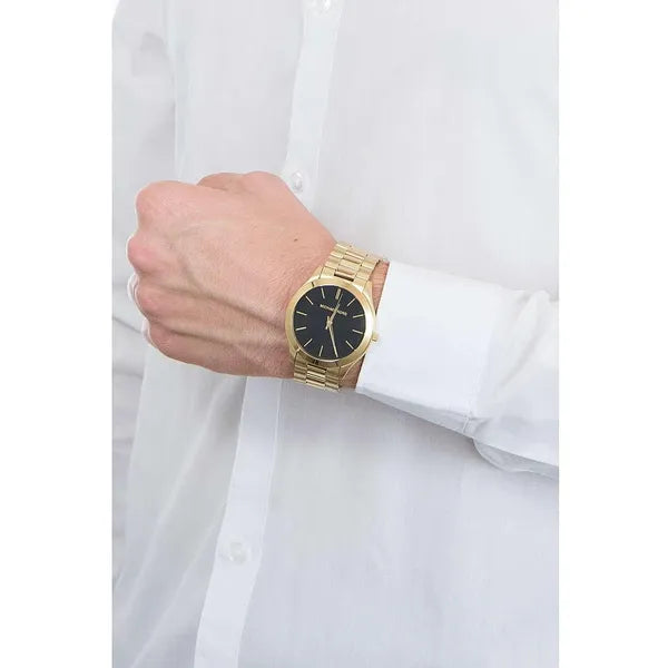 Michael Kors Runway női karóra, arany nemesacél, 44 mm, WR50