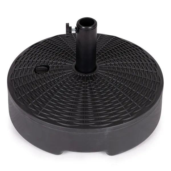 Vízfeltöltős napernyőtalp 22 l, HDPE, 4–5 cm rúdhoz, MultiGarden