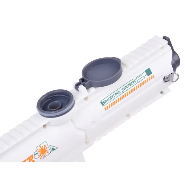 Elektromos vízipisztoly nagy tartállyal, 8-10 m hatótáv, 1200 mAh akku