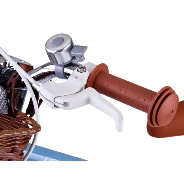 RoyalBaby Macaron 16" retro gyerekkerékpár acél vázzal, kosárral