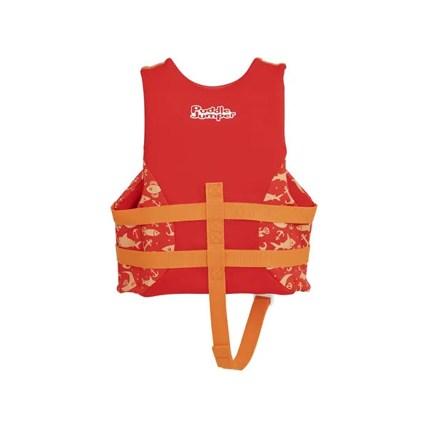 Gyermek úszómellény 3-6 év, 23 kg-ig, Hydroprene™, 3 csatt, rozmár grafika