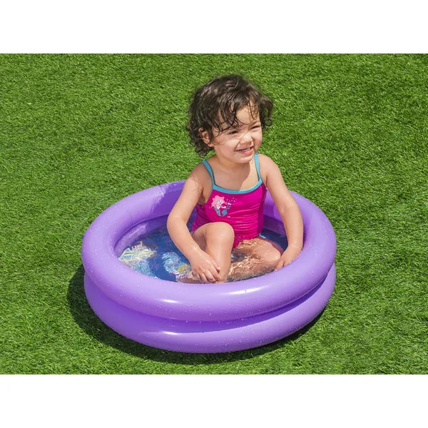 Bestway felfújható baba pancsolómedence lila 61×15 cm (21 l)