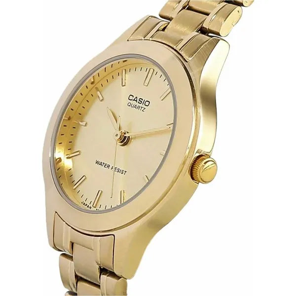 Casio LTP-1128N-9A női karóra, arany, rozsdamentes acél, quartz