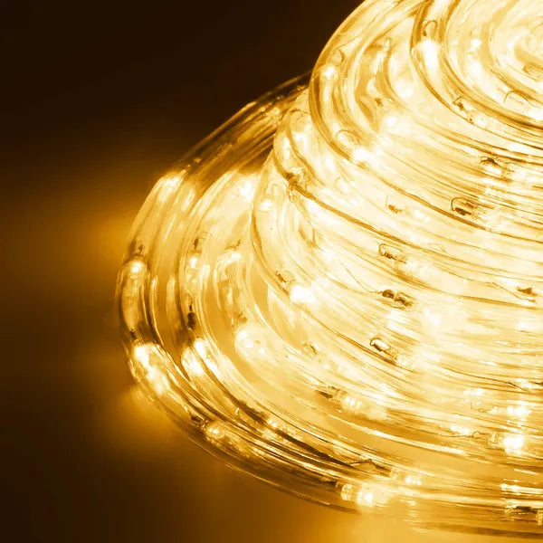 Meleg fehér LED fénycső 10 m – 240 LED, IP44, 8 fényprogram