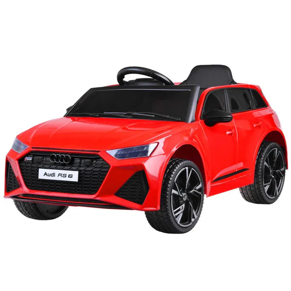 Audi RS6 elektromos gyerekautó 12V 2×25W motor, EVA kerekek, távirányító