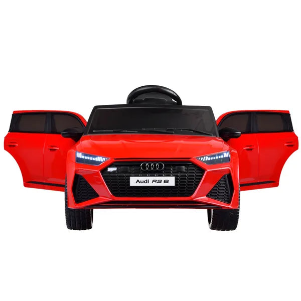 Audi RS6 elektromos gyerekautó 12V 2×25W motor, EVA kerekek, távirányító