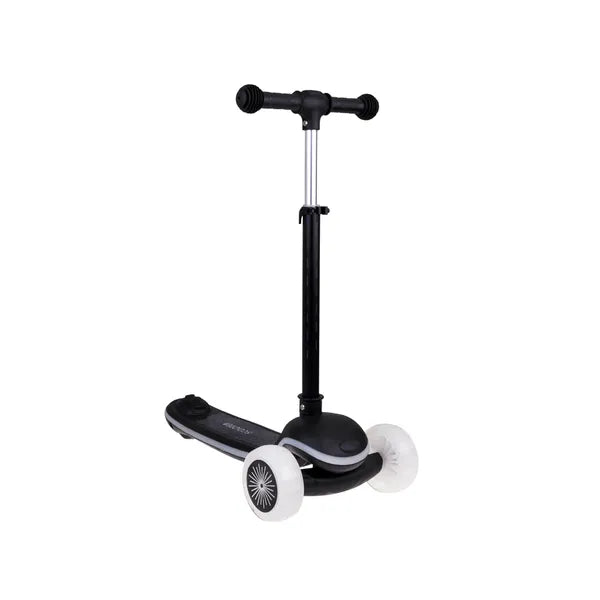 Gyermek háromkerekű roller LED fényekkel, zenével, állítható kormánnyal