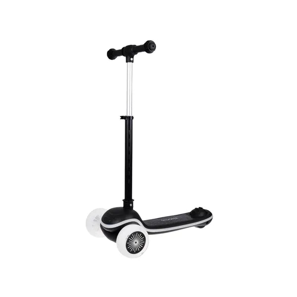 Gyermek háromkerekű roller LED fényekkel, zenével, állítható kormánnyal