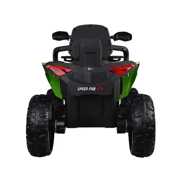 Gyerek 4x4 akkumulátoros quad, 12V, távirányítóval, zöld