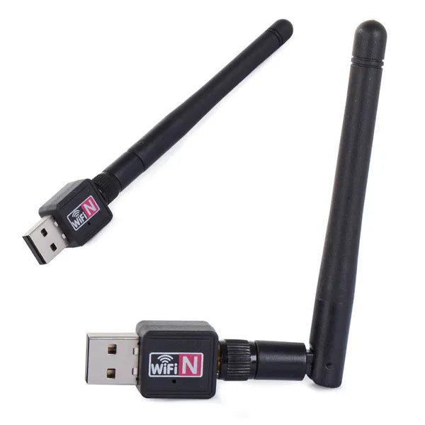 USB WiFi adapter 600 Mbps sebességgel külső állítható antennával