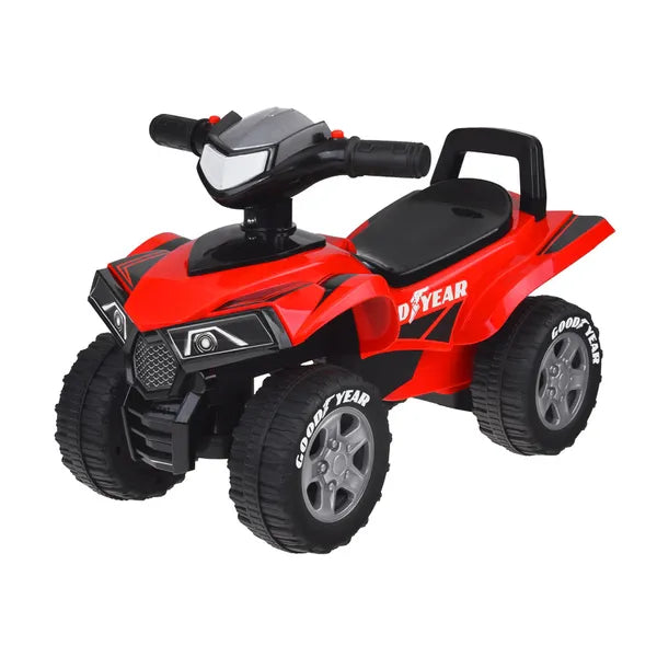 Goodyear licencelt bébitaxi quad, hang-fény effekttel, 18+ hó, 25 kg