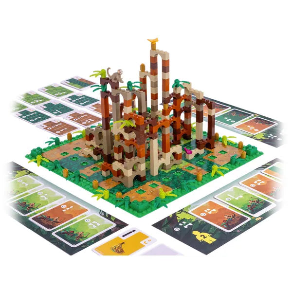 LEGO Monkey Palace lépcsőépítő társasjáték, 231 elem