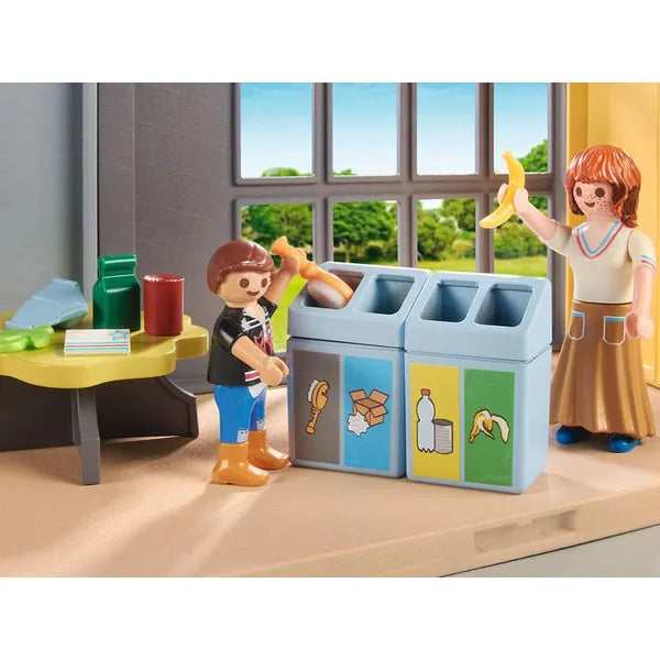 Playmobil iskola bővítő készlet – 52 db, környezettudomány