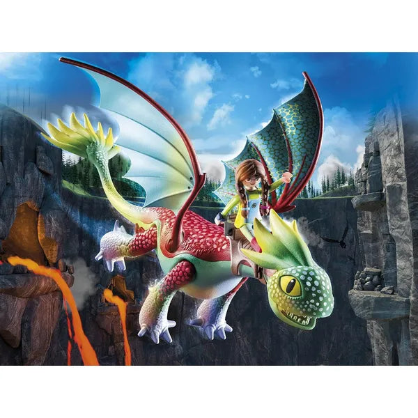 Playmobil 71083 sárkány figura és Alex, 14 részes játékkészlet