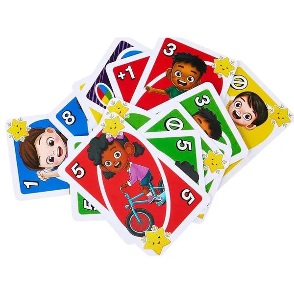 UNO Junior Move gyerek kártyajáték, 56 lap, 3+ év