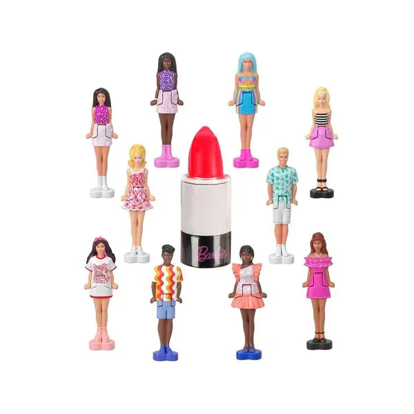 Mattel Mini BarbieLand meglepetés Barbie/Ken baba rúzstokban, 3,5 cm