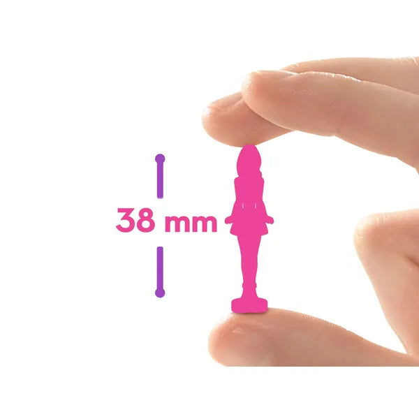 Mattel Mini BarbieLand meglepetés Barbie/Ken baba rúzstokban, 3,5 cm