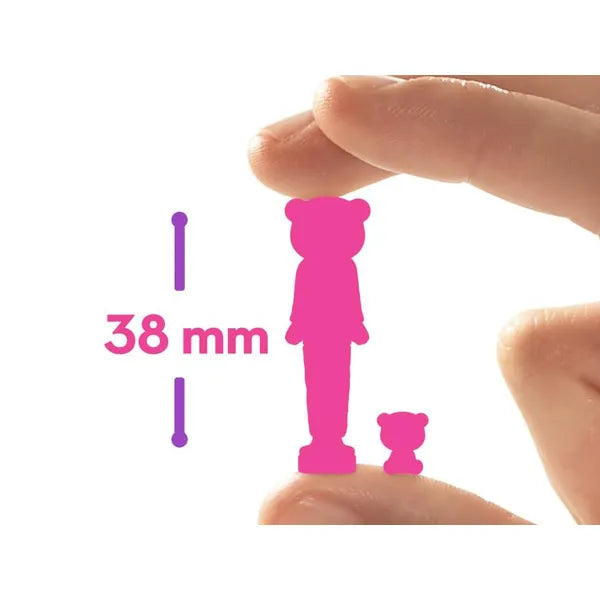 Mattel Mini BarbieLand Cutie Reveal meglepetés baba állatjelmezben, 3,5 cm