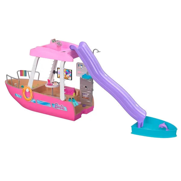 Mattel Barbie Dream Boat, 91 cm, átalakítható belső tér, 20+ kiegészítő