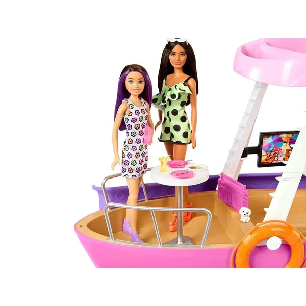 Mattel Barbie Dream Boat, 91 cm, átalakítható belső tér, 20+ kiegészítő