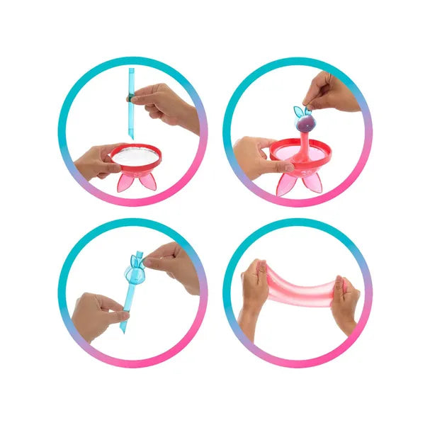Barbie Pop Reveal Shakes illatos baba nyuszival, slime-mel és 8 meglepetéssel
