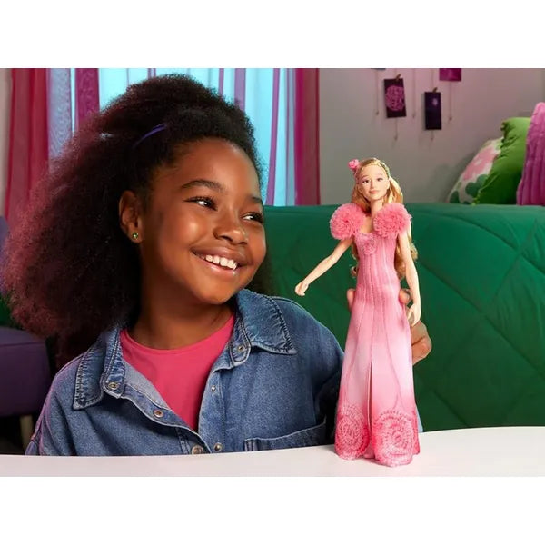 Mattel Wicked Glinda éneklő divatbaba „Popular” dallammal, 28 cm
