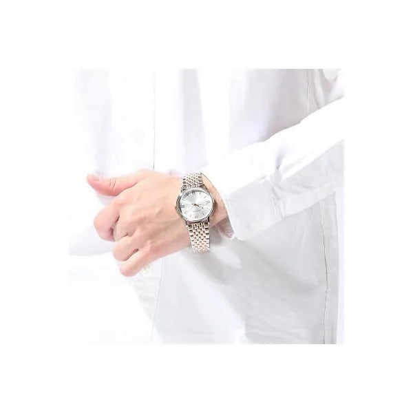 Emporio Armani AR11093 férfi karóra, 41 mm, rozéarany-ezüst, WR50