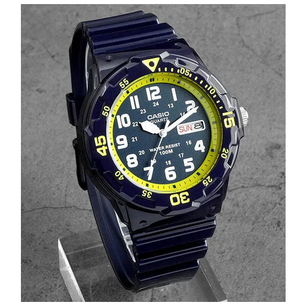 Casio MRW-200HC-2BVDF férfi sport karóra, 100 m vízálló, kvarc, dátum
