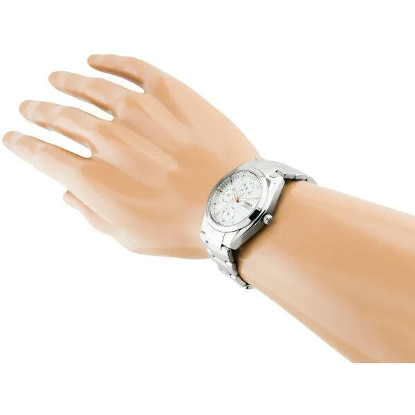Casio MTP-1405D-7A férfi karóra, rozsdamentes acél, ezüst/rosegold, WR30