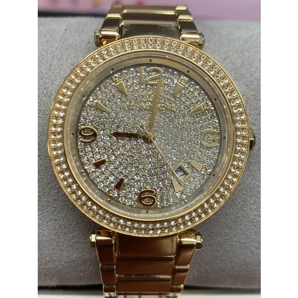 Női karóra Michael Kors Parker MK6510, arany, rozsdamentes acél, WR100