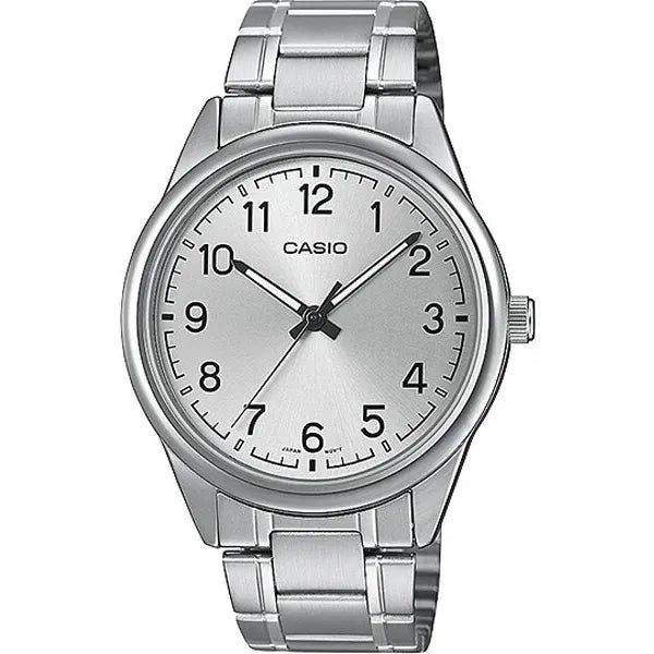 Casio MTP-V005D-7B4 férfi karóra, rozsdamentes acél, ezüst 40 mm