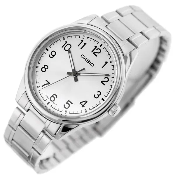 Casio MTP-V005D-7B4 férfi karóra, rozsdamentes acél, ezüst 40 mm